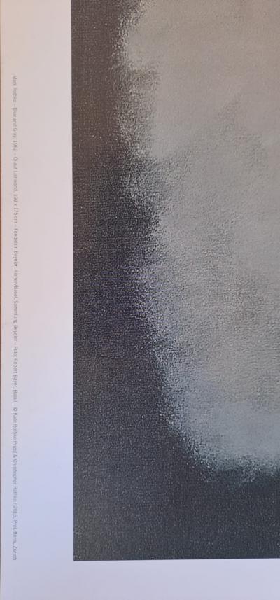 Mark Rothko (d’après) - Blue and Gray - Lithographie offset 2