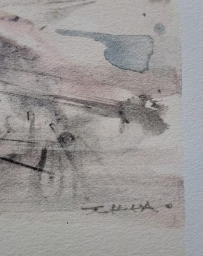 Zao Wou Ki -  Illuminations 1996 - Héliogravure  - signée 2