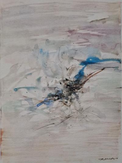 Zao Wou Ki -  Illuminations - Héliogravure  - signée 2