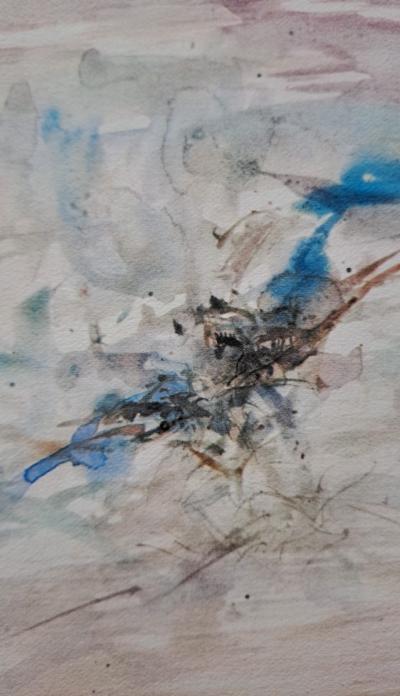Zao Wou Ki -  Illuminations - Héliogravure  - signée 2