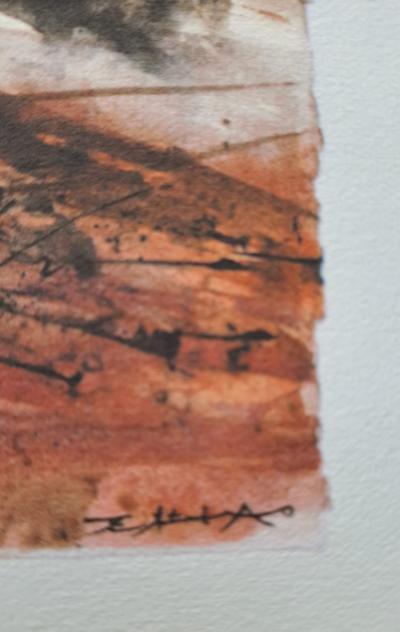 Zao Wou Ki -  Illuminations - Héliogravure  - signée 2