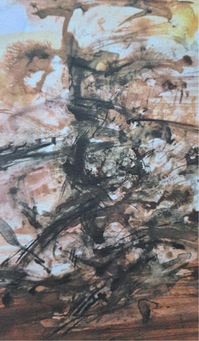 Zao Wou Ki -  Illuminations - Héliogravure  - signée 2