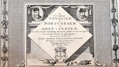 Jan Goeree (d’après) - Les principaux voyages des Portugais - gravure XVIIème 2