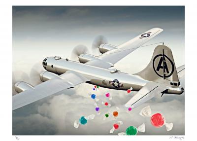 Mr STRANGE - Bonbonbardier, 2021 - Signed and numbered silkscreen print