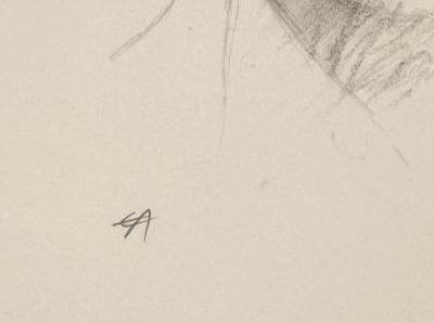 Ernest PIGNON-ERNEST  - Rimbaud, 1986 - Lithographie signée au crayon 2