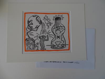 Keith Haring - Sans titre, 1989  - Lithograph 2