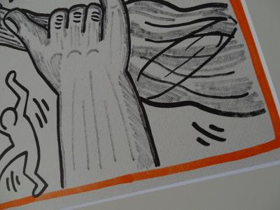 Keith Haring - La planète Terre, 1990 - Lithographie 2