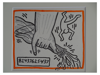 Keith Haring - La planète Terre, 1990 - Lithographie 2