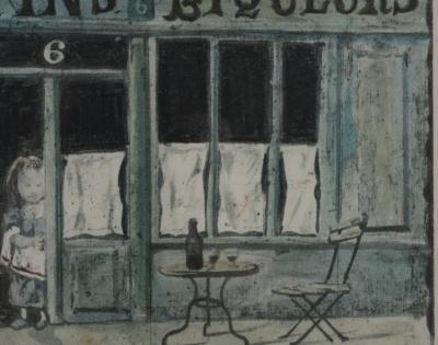 Tsuguharu FOUJITA - Vins et Liqueurs - Lithographie signée dans la planche 2