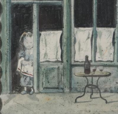 Tsuguharu FOUJITA - Vins et Liqueurs - Lithographie signée dans la planche 2