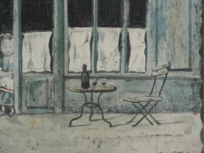 Tsuguharu FOUJITA - Vins et Liqueurs - Lithographie signée dans la planche 2