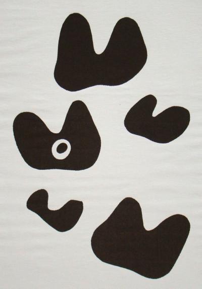 Jean Hans ARP - Constellation avec cinq éléments, 1960 - Sérigraphie édition limitée 2