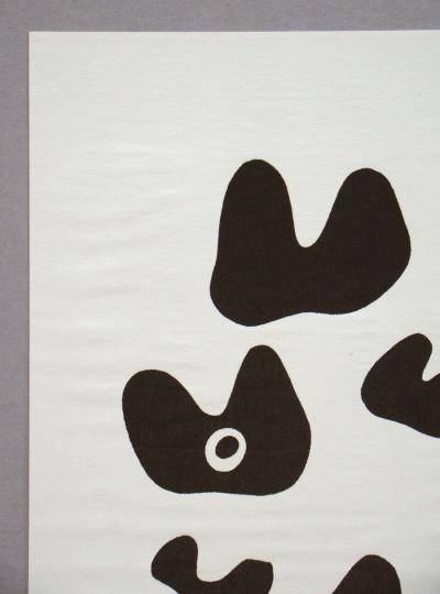 Jean Hans ARP - Constellation avec cinq éléments, 1960 - Sérigraphie édition limitée 2