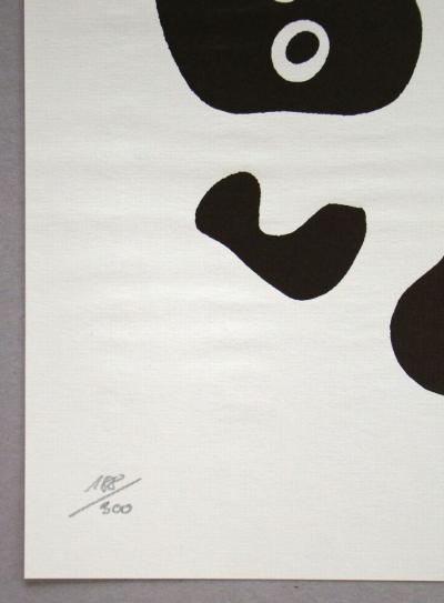 Jean Hans ARP - Constellation avec cinq éléments, 1960 - Sérigraphie édition limitée 2