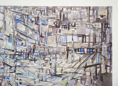 Maria Helena VIEIRA DA SILVA - La verrière, 1960 - Lithographie offset signée 2