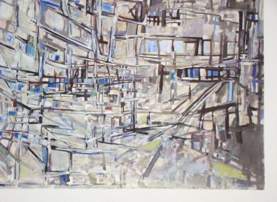 Maria Helena VIEIRA DA SILVA - La verrière, 1960 - Lithographie offset signée 2