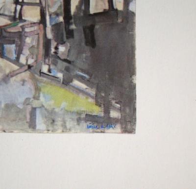 Maria Helena VIEIRA DA SILVA - La verrière, 1960 - Lithographie offset signée 2