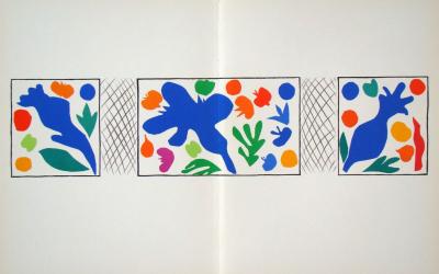 Henri MATISSE (d’après) - Coquelicots, 1958 - Lithographie en couleurs 2