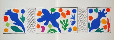 Henri MATISSE (d’après) - Coquelicots, 1958 - Lithographie en couleurs 2