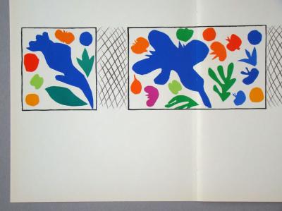 Henri MATISSE (d’après) - Coquelicots, 1958 - Lithographie en couleurs 2
