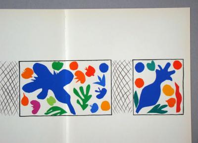 Henri MATISSE (d’après) - Coquelicots, 1958 - Lithographie en couleurs 2