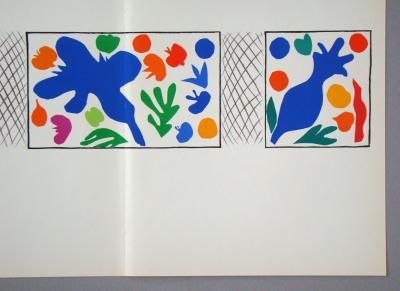 Henri MATISSE (d’après) - Coquelicots, 1958 - Lithographie en couleurs 2