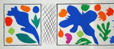 Henri MATISSE (d’après) - Coquelicots, 1958 - Lithographie en couleurs 2