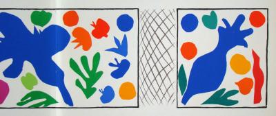 Henri MATISSE (d’après) - Coquelicots, 1958 - Lithographie en couleurs 2
