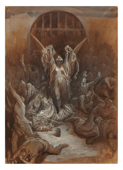 Gustave Doré (D’après) - Liberté - Sérigraphie - Edition limité