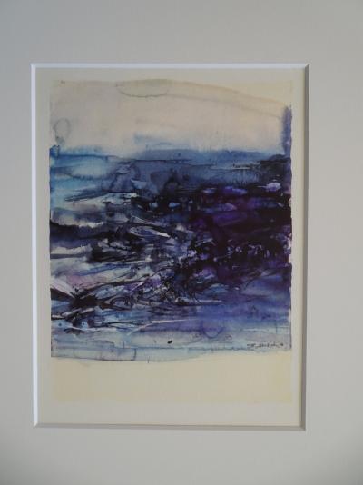 Zao Wou-Ki - Enluminures - Héliogravure - Signée 2