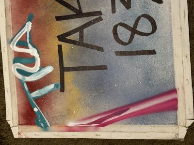Tracy 168 & Taki 183 - 2015 - Technique mixte sur toile 2