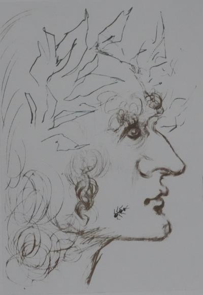 Salvador Dali  - Shakespeare : Jules César - Héliogravure signée 2