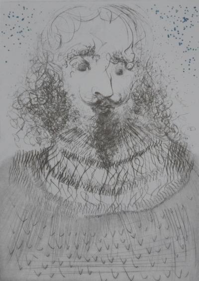 Salvador Dali  - William Shakespeare- Héliogravure signée 2