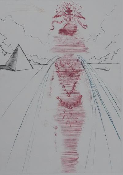 Salvador Dali  - Cléopatre - Héliogravure signée 2
