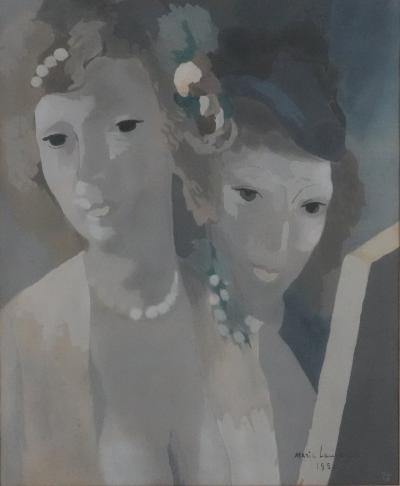 Marie LAURENCIN : Jeunes filles aux perles - Lithographie signée 2