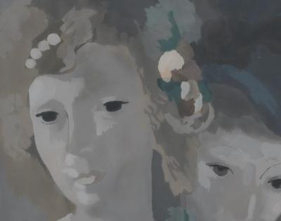 Marie LAURENCIN : Jeunes filles aux perles - Lithographie signée 2