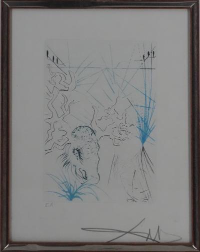 Salvador Dali  - Les femmes de Windsor - Héliogravure signée 2