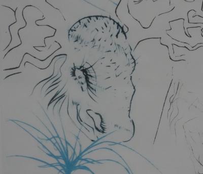 Salvador Dali  - Les femmes de Windsor - Héliogravure signée 2