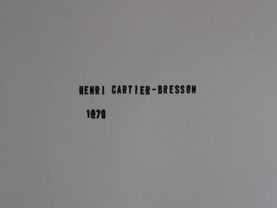 Henri Cartier-Bresson - Bruxelles - 1979-Photolithograph 2