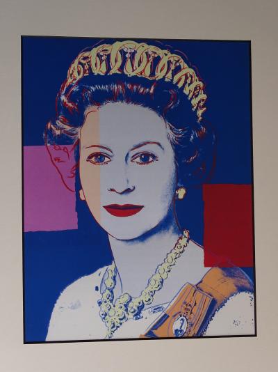 Andy Warhol -Queen Elizabeth -  1987, serigrahy 2