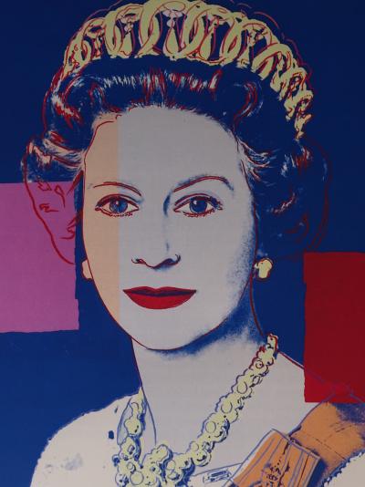Andy Warhol -Queen Elizabeth -  1987, serigrahy 2