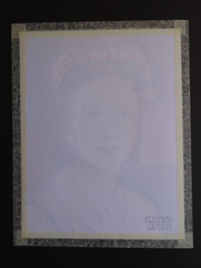Andy Warhol -Queen Elizabeth -  1987, serigrahy 2