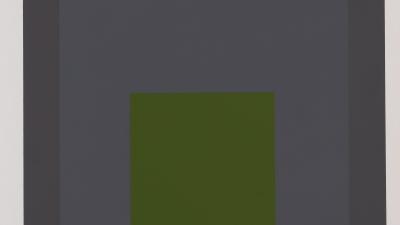Josef ALBERS: Homage to the Square, Embedded - Color Screenprint 2