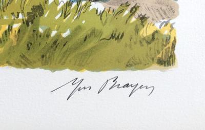 Yves BRAYER : Les fouilles de Massalia - Lithographie originale signée 2