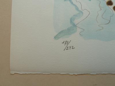Yves BRAYER : Barque au petit Rhône- Lithographie originale signée 2