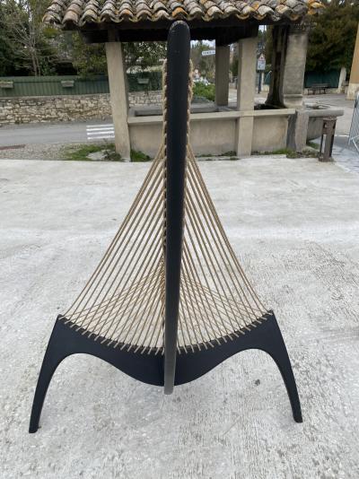Jorgen Hovelskov - Fauteuil Harpe ou string - édition Mobelhandvaerk. 1963 2