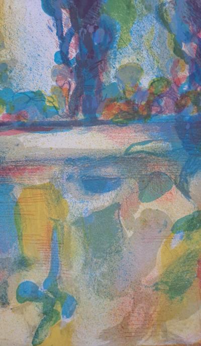 Jean Marzelle - Paysage - Lithographie signée et numérotée au crayon 2