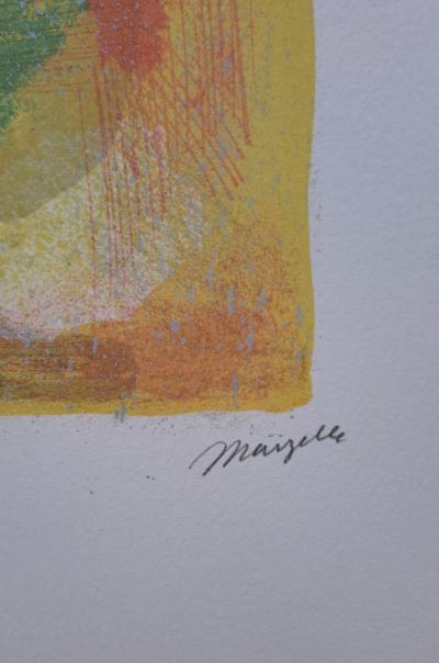 Jean Marzelle - Paysage - Lithographie signée et numérotée au crayon 2