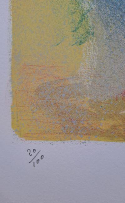 Jean Marzelle - Paysage - Lithographie signée et numérotée au crayon 2
