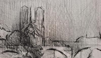Jean Marzelle - Notre Dame de Paris, 1963 - Lithographie signée et numérotée au crayon 2